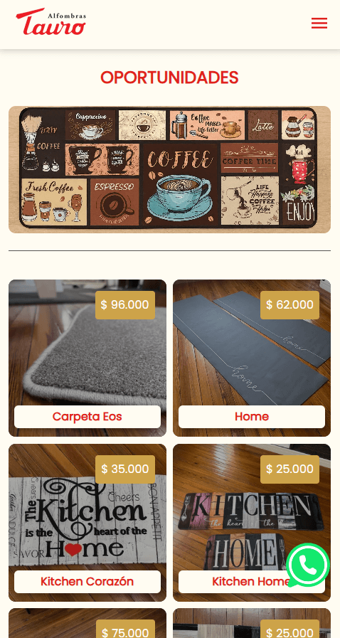 Alfombras Tauro vertical image